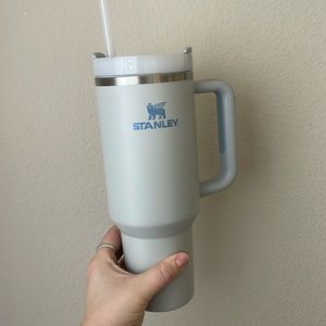 Stanley 40oz tumbler in fog blue